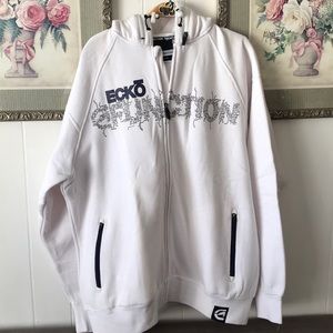 White Ecko Hoodie
